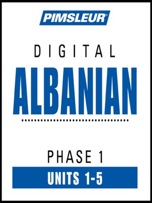 cover image of Pimsleur Albanian Level 1 Lessons 1-5